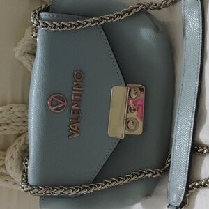 Valentino Light Blue Crossbody Bag 6x5